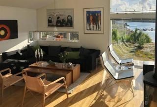 Modern Cabin With Panoramic Views Of Vestfjorden - 9