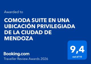 COMODA SUITE EN UNA UBICACIÓN PRIVILEGIADA DE LA CIUDAD DE MENDOZA - 9