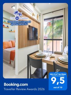 Moderno Flat no Centro de Porto 50m da vila e das Piscinas Naturais - 8