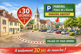 Golden - Maison 2 chambres, village calme - Village Vaux 3 minutes Auxerre - 5