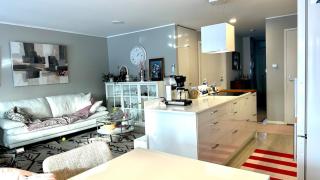 Hyvinkää kaksio sauna yard and covered terrace - 4