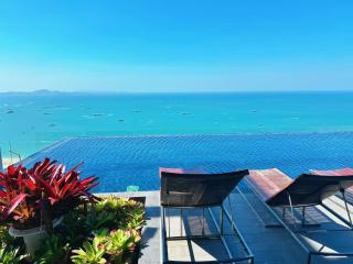 Centric sea pattaya无遮挡正海景芭提雅最美海岸线 顶楼无边泳池健身房 - 9