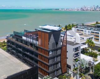 Bessa, piscina, Wi-Fi rápido e conforto Flat 320 Alta Marine - 0