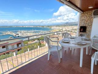 Hermoso apartamento en Roses con terraza y garaje, a 600m de la playa - HISP-312-8 - 8