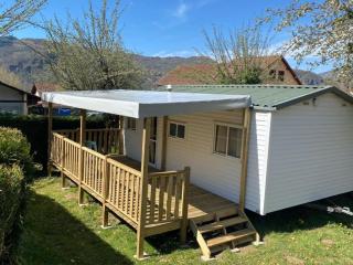Mobil-home cosy 5 pers avec terrasse - API-1-52-1240 - 0