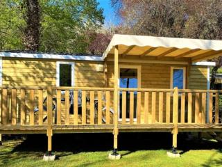 Mobil home confortable avec terrasse au camping Saint-Cybranet - API-1-52-1261 - 0