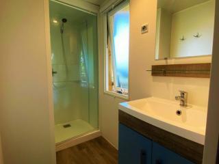 Mobil home confortable avec terrasse au camping Saint-Cybranet - API-1-52-1261 - 5