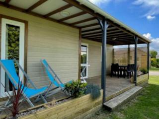 Mobil home 6 pers. avec terrasse à Sainte-Marie-du-Mont - API-1-52-1295 - 0