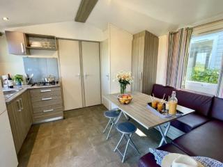 Mobil home 8 pers avec Terrasse à Petit-Palais-et-Cornemps - API-1-52-1318 - 8