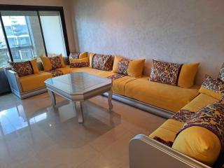 Magnifique appartement familial a Prestigia offrant une vue panoramique exceptionnelle sur trois piscines Idealement situe a seulement 5 minutes a pied de la Plage des Nations et a 20 minutes en voiture de Rabat et 15 minutes de l aeroport - 3