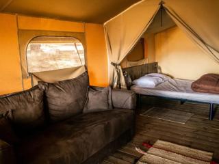 Tente Lodge avec Terrasse - 5 Pers, 2 Ch, Réfrigérateur - API-1-52-1658 - 5