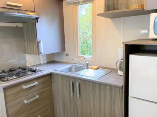 Mobil-home confortable avec terrasse pour 4 pers. - API-1-52-1661 - 9