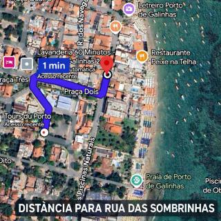Poucos passos da Rua das Sombrinhas Melhor Localização de Porto De Galinhas - 9