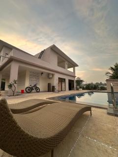 Moksha farms -3bhk private villa with pool and nature - 9