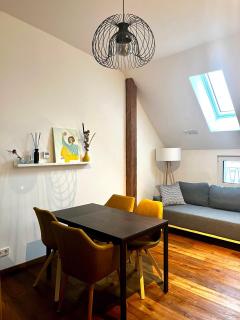 Urbane Dachgeschosswohnung, Blick auf Fernsehturm - 4