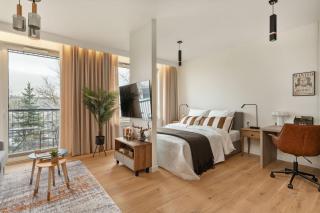 Stylish Studio in Ożarów Mazowiecki with Balcony by Noclegi Renters - 8