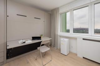 Unique Studio for Remote Work in Warsaw Center with City View by Noclegi Renters - 8