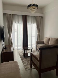 Modern one bedroom with sauna pool & gym - 0