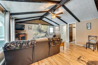 Deck and Fire Pit! Muskingum Fishing Cabin - 5