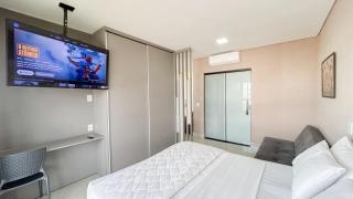 Estúdio Completo com Cama Queen e TV no Quarto - 2