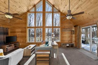 Modern Cabin w Hot Tub Woodstove FirePit & More - 1