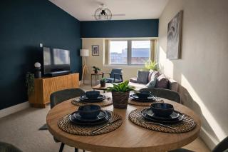 2 Bed Flat - Contractor - Central MK - Parking - Sleeps5 - 8