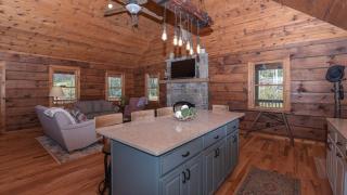 Charming Blue Ridge Cabin Private Pond and Waterfall Deer Haven by AvantStay - 5