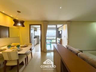 Apartamento 2Q| Amplo e Moderno com Varanda Gourmet em Cond. c/Piscina aquecida | Sauna | Garagem | Academia | Wi-Fi | Ar | Portaria 24h| Perto de tudo no Setor Bueno - 9