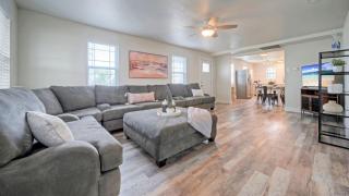 2-Unit Home in Golf Cart Zone w Patio Balcony Salty Sunshine: Multi-Family Retreat - 1