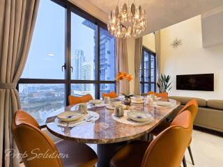 Modern Sky Loft Homestay 3BR Near KSL - 9