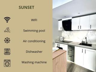 Sunset Apt moderne à 2 min de la plage, clim, piscine - 6