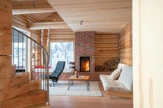 Handcrafted Log Chalet Villa Aarreaitta - 9