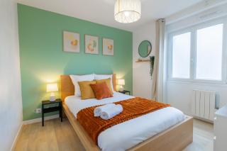 Appart 3 chambres avec TV connectées et Jardin - 5