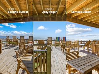 3 Beachfront Homes | 15BR Retreat for 54 Guests - 7