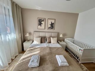 Olive Apartment mit Balkonen & Elektrogrill, 24h Self-Check-in, Free Parking, Netflix & WiFi, TOP Lage, Nähe KEM Kliniken - 9