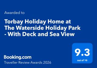 Torbay Holiday Home at The Waterside Holiday Park - With Deck and Sea View - 9