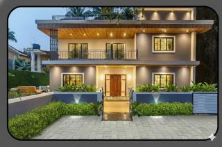 200mts from Candolim Beach Private Swimming Pool and Jacuzzi House Of Josma By There4You Tourism - 0