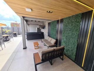 Flat moderno com varanda e piscina na cobertura - 3