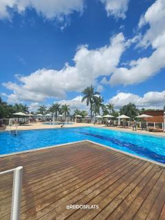 LIFE RESORT, A BEIRA DO LAGO PARANOÁ, CONDOMÍNIO COMPLETO, RESTAURANTE, LAVANDERIA, ACADEMIA, ACESSO AO LAGO, APTO COM WI-FI, SMART TV, AR CONDICONADO, GELADEIRA By REI DOS FLATS - 6