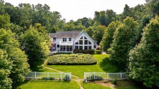 Spacious A-Frame with Lake Michigan Views & Hot Tub-Family Friendly - 0