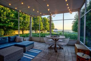 Spacious A-Frame with Lake Michigan Views & Hot Tub-Family Friendly - 8