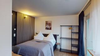 CROWN LIVING Basic Studios Dornbirn - Zentrale Studios mit WLAN, kostenloser Parkplatz, Self Check-in, ideal für Feriengäste und Geschäftsreisende - 4
