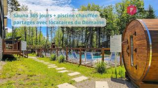 Le Bleu Bourgeois de Portneuf - Natural Elegance - Hot tub, sauna and pool - 3