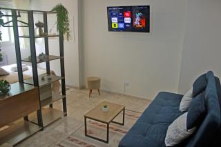 Studio pé na areia Santos -Wifi rápido - vaga rotativa - 5