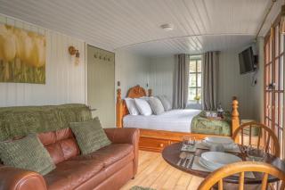 Thistle Lodge, Lake District shepherd hut with hot tub - 4