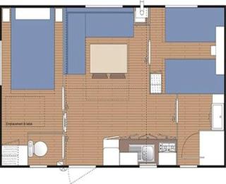 ZEcamping 4 animé animaux acceptés avec piscine couverte et bar - 7