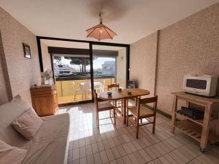 Studio cabine avec terrasse, accès rapide plage et parking privé - Le Grau du Roi - FR-1-250-179 - 9