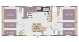 Chalet 4 étoiles - Piscine - ef0c00 - 4