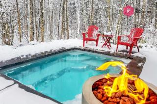 La North Star de Portneuf / Private SPA in forest - 9