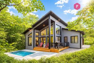 La North Star de Portneuf / Private SPA in forest - 0